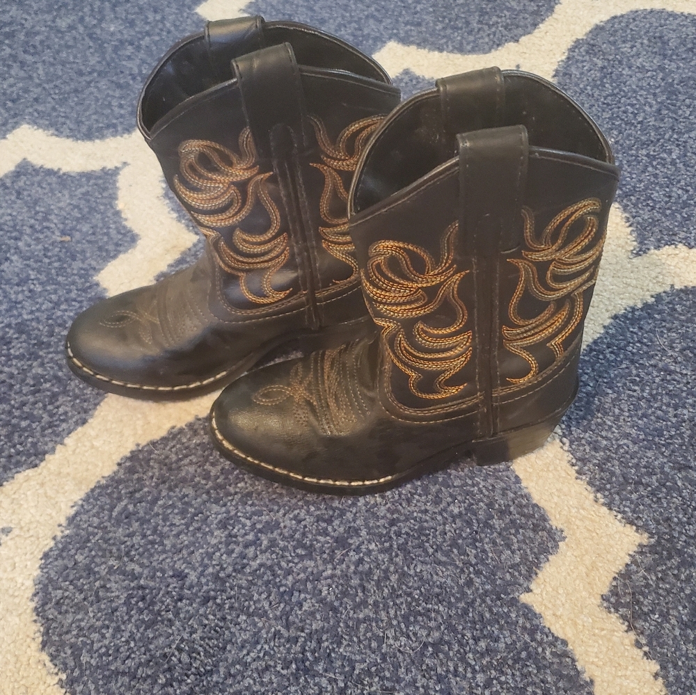Boys Cowboy Boots Size 8.5